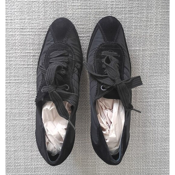 Pedro Garcia Lady Stack Rizzo Heels Size EU 41 Black Suede Lace-Up Booties 16902 - Picture 6 of 11